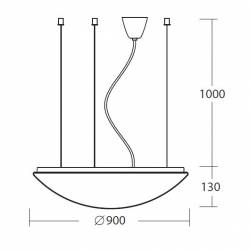 Lamp TITAN L5 - d. 900 mm