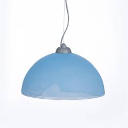 Cristal glass matte lamp 1069 with alabaster - d. 350/42 mm