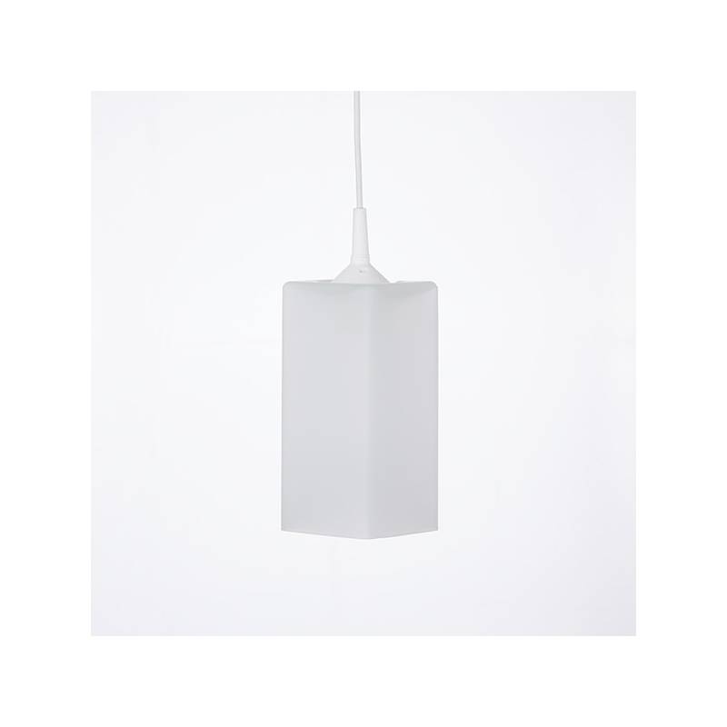 Cristal glass matte lamp 4419 - h. 210 mm