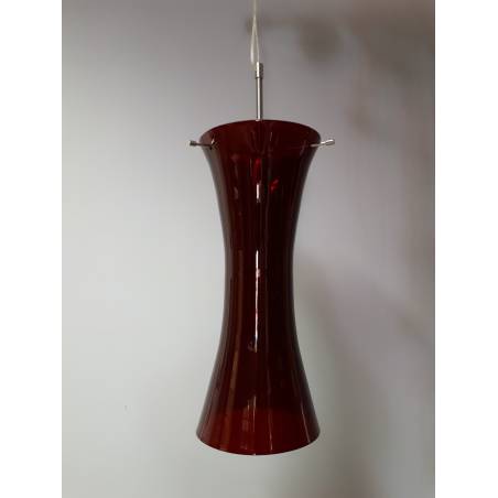 Cristal glass painted lampshade 4395 - d. 180 mm