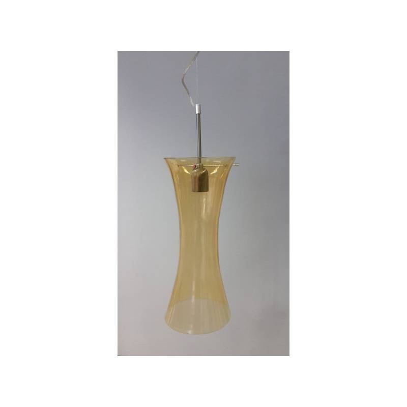 Cristal glass painted lampshade 4395 - d. 180 mm