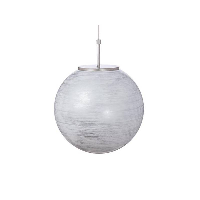 Opal glass lampshade 4500 with decor - d. 400/150 mm