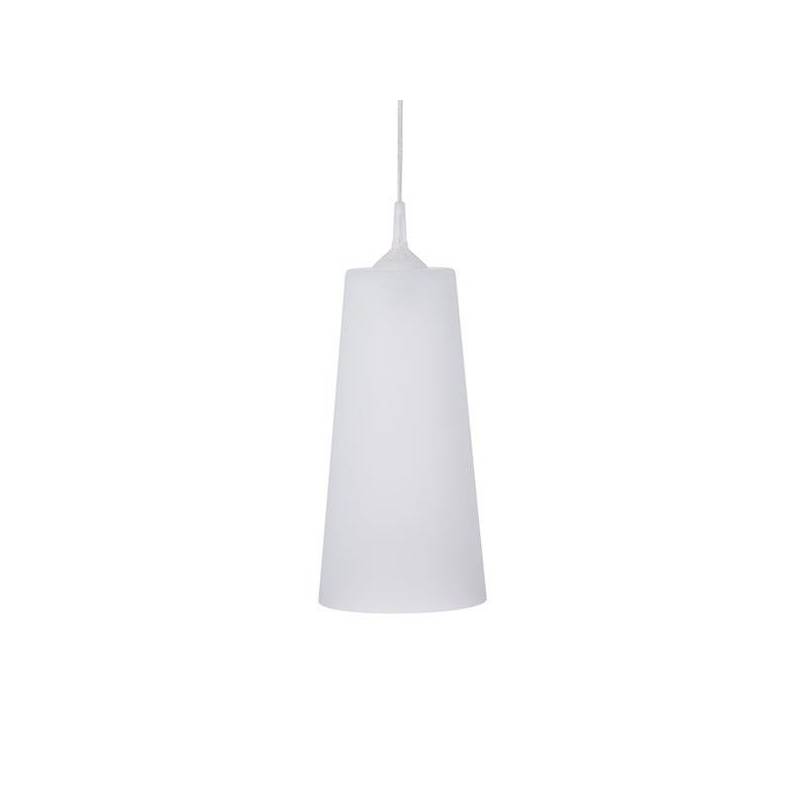 Lampe 4384 aus Opalglas