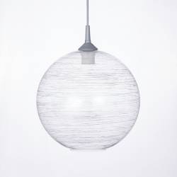 Clear glass lamp 4057 with...