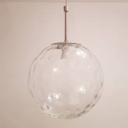 Clear glass lamp 4039 with...