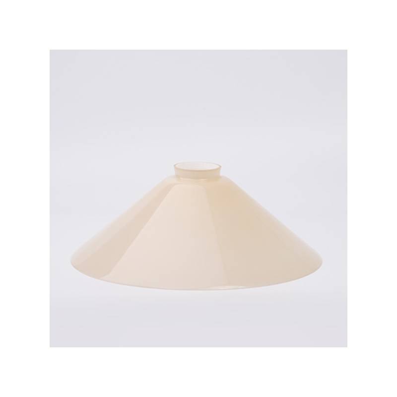 Opal glass painted lampshade 347 - d. 300 mm