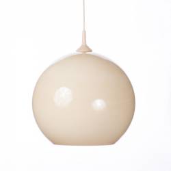 Opal/cristal glass painted lampshade 4067 - d. 350/45 mm