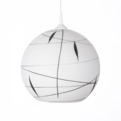 Opal matte lampshade 4067 - d. 350/45 mm