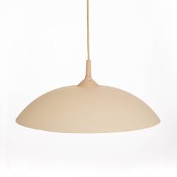 Lampe hell matt mit Farbe...