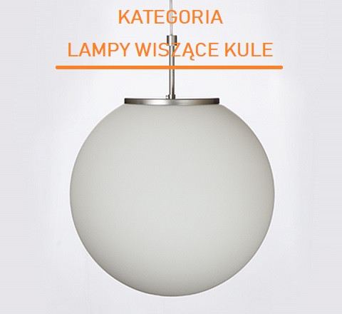 Lampy wiszące kule